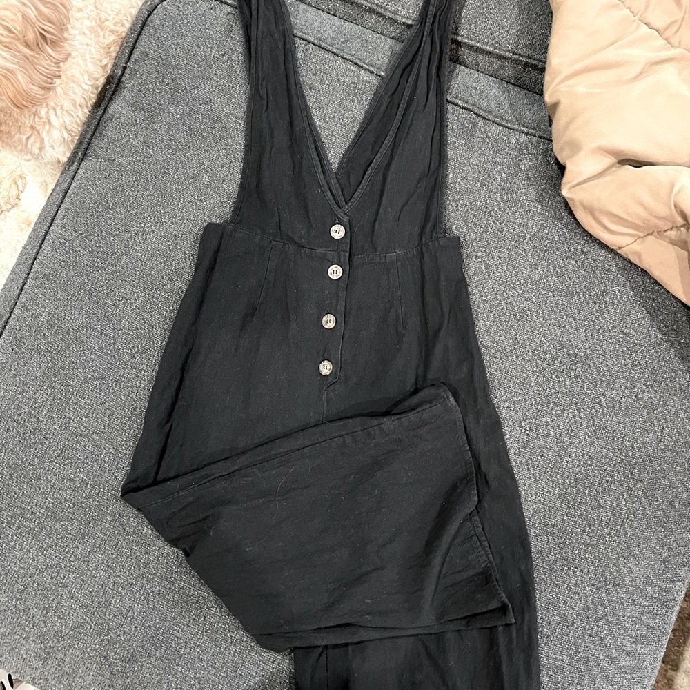 Wide leg jumpsuit